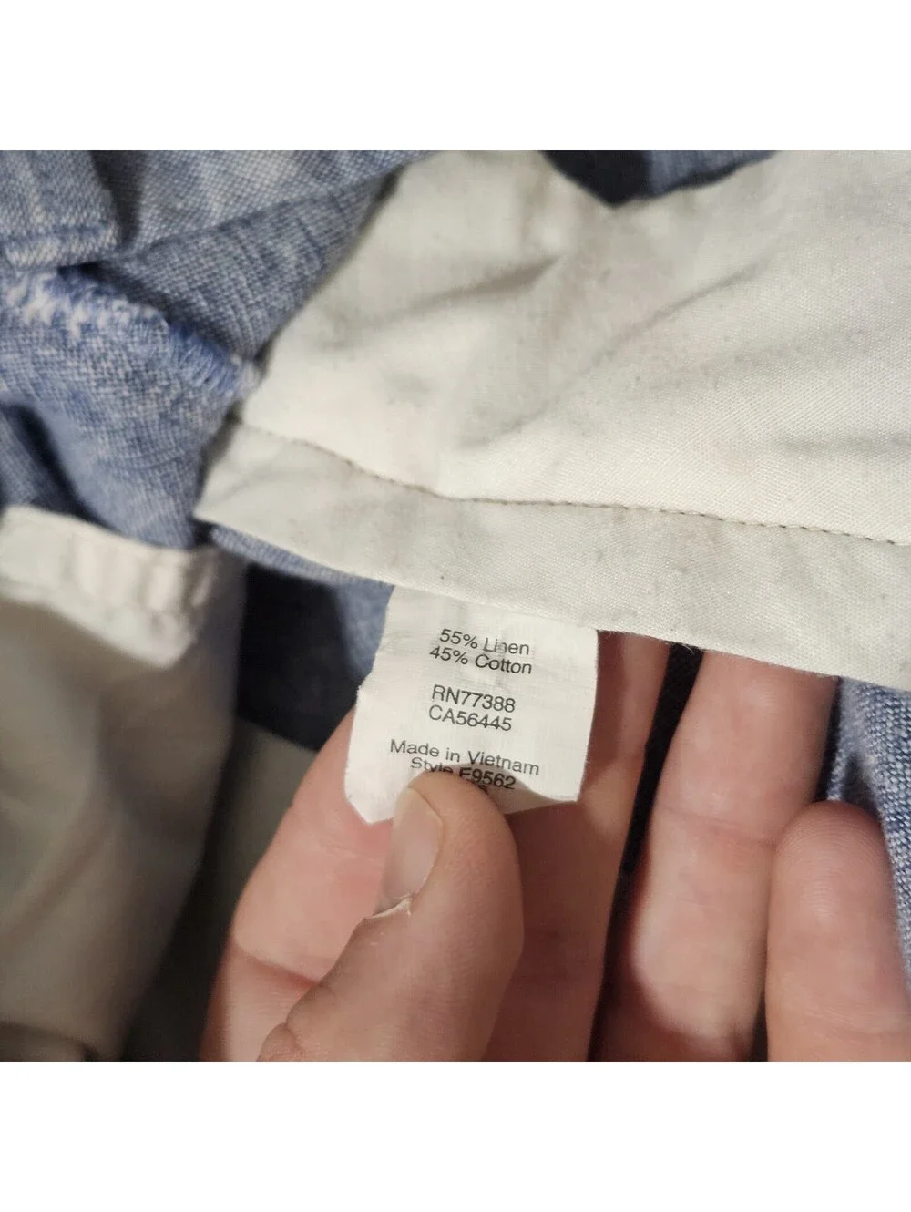 J.Crew Rivington Light Blue Linen Blend Shorts Preppy Summer Beach Mens 31